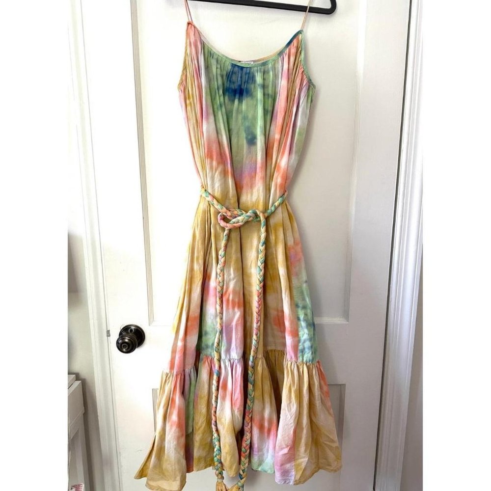 Rhode Size M Tie-Dye Midi Dress